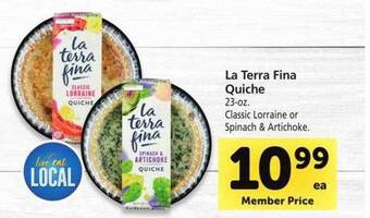 Safeway La Terra Fina Quiche offer