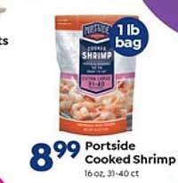 Save a Lot Portside Cooked Shrimp offer