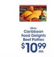 Price Rite Caribbean Food Delights Beef Patties offer