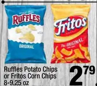 Super King Markets Ruffles Potato Chips Or Fritos Corn Chips offer