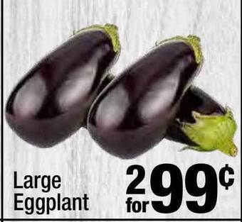 Super King Markets Large Eggplant offer