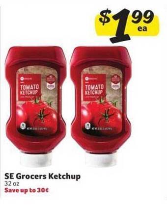 Winn Dixie Se Grocers Ketchup offer