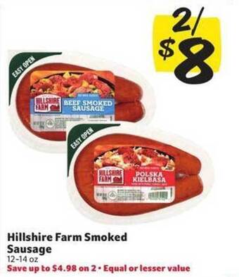 Winn Dixie Hillshire Farm Smoked Sausage offer