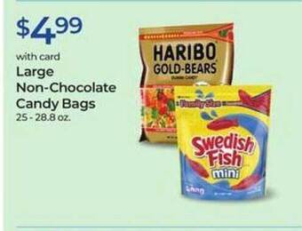 Rite Aid Large Non-chocolate Candy Bags offer