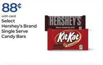 Rite Aid Hershey's Brand Single Serve Candy Bars offer