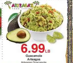 Arteagas Food Center Guacamole Arteagas offer