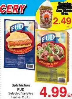 Arteagas Food Center Salchichas FUD offer