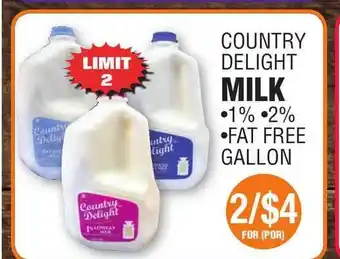 Carnicerias Jimenez Country Delight Milk offer