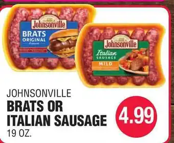 Carnicerias Jimenez Johnsonville Brats Or Italian Sausage offer