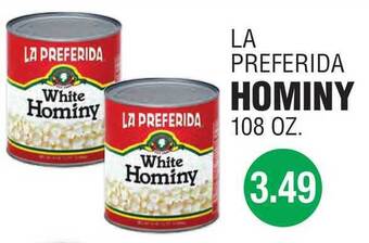 Carnicerias Jimenez La Preferida Hominy offer