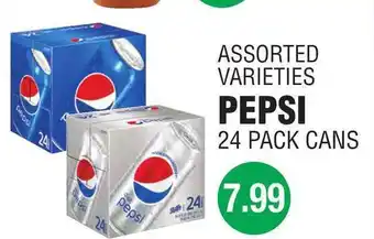Carnicerias Jimenez Pepsi 24 Pack Cans offer