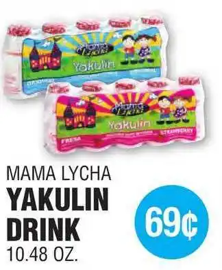 Carnicerias Jimenez Mama Lycha Yakulin Drink offer