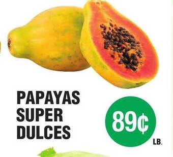 Carnicerias Jimenez Papayas Super Dulces offer