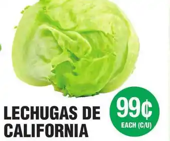 Carnicerias Jimenez Lechugas De California offer
