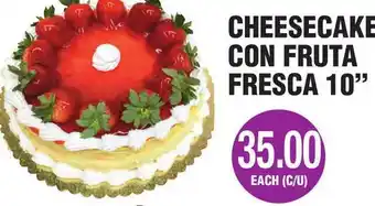 Carnicerias Jimenez Cheesecake Con Fruta Fresca 10 offer