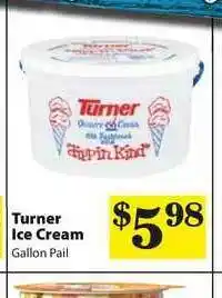 Food Giant Turner Ice Cream offer
