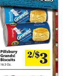 Food Giant Pillsbury Grands! Biscuits offer