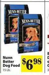 Food Giant Nunn Better Dog Food offer