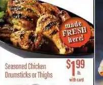 Remke Seasoned Chicken Drumstick Or Thighs offer