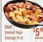 Remke Chief Smoked Rope Sausage offer