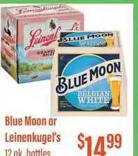 Remke Blue Moon Or Leinenkegel's offer