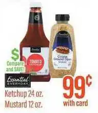 Ketchup , Mustard