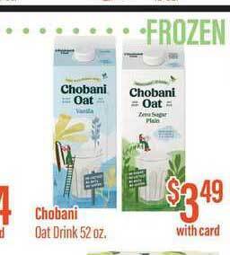 Remke Chobani Oat Drink offer
