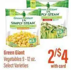 Remke Green Giant Vegetables offer