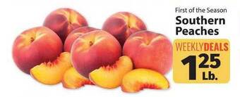 IGA Southern Peaches offer