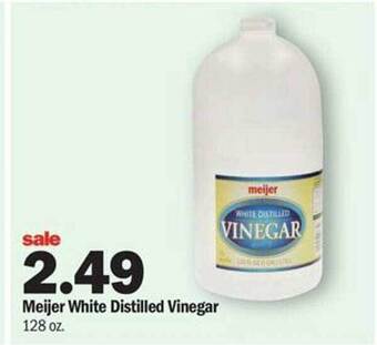Meijer Meijer White Distilled Vinegar offer