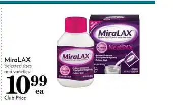 Pavilions Miralax offer