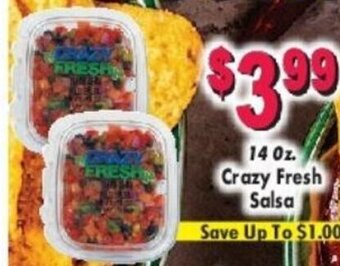 14 oz. Crazy Fresh Salsa