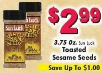 Miners County Market 3.75 oz. Toasted Sesame Seeds offer
