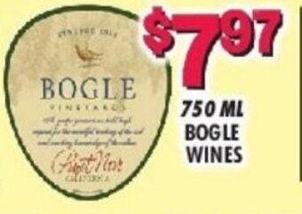 750 ml Bogle Wines