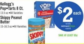 Price Chopper Kellogg's Pop.Tarts 8 ct. offer