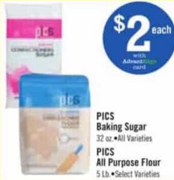 Price Chopper Pics Baking Sugar 32 oz. offer