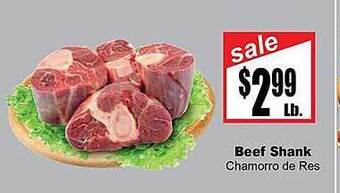 Rancho Markets Beef Shank offer