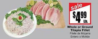 Rancho Markets Whole Or Ground Tilapia Fillet offer
