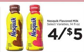 Food 4 Less Nesquik Flavored Milk Select Varieties offer