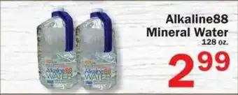 Food Bazaar Alkaline88 Mineral Water offer