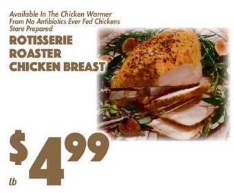 The Food Emporium Rotisserie Roaster Chicken Breast offer