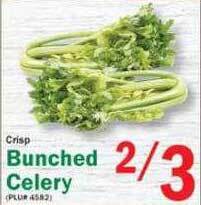 Food Bazaar Bunched Celery offer