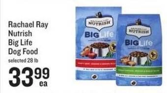 Lowes Foods Rachael Ray Nutrish Big Life Dog Food offer