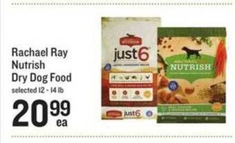 Lowes Foods Rachael Ray Nutrish Dry Dog Food offer