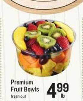 Lowes Foods Premium Fruit Bowls offer