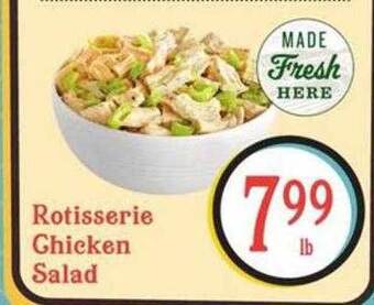 Lowes Foods Rotisserie Chicken Salad offer