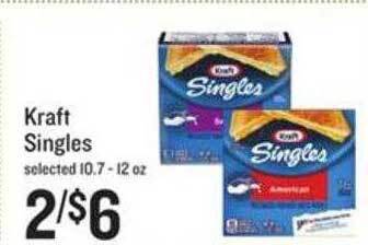 Lowes Foods Kraft Singles offer