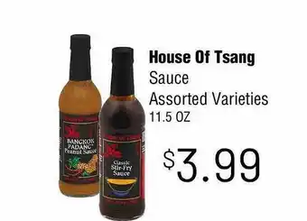 House Of Tsang Sauce Assorted Varieties