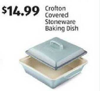 Aldi Crofton Covered Stoneware Baking Dish offer