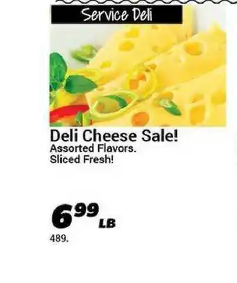 Cost Cutter Deli Cheese Sale! Assorted Flavors Sliced Fresh! offer